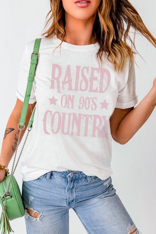 RAISED ON 90'S COUNTRY GRAPHIC