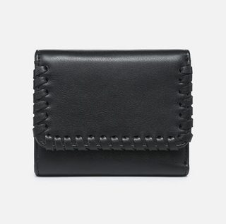 LOGAN WHIPSTITCH TRI FOLD WALLET(2 COLORS)