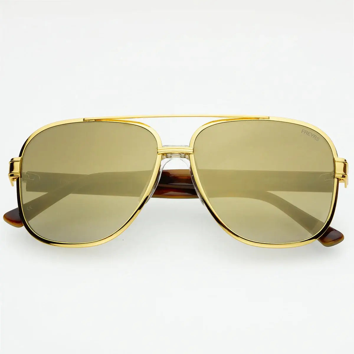 CARTER GOLD MIRROR SUNGLASSES By FRYERS