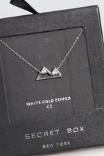 Mountains CZ Gold Dipped Necklace6.00