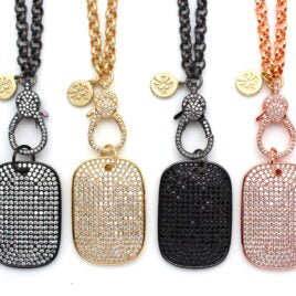 PAVE DOGTAG By Karli Buxton (3 Colors)