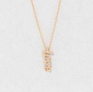 Dainty Love Charm Necklace