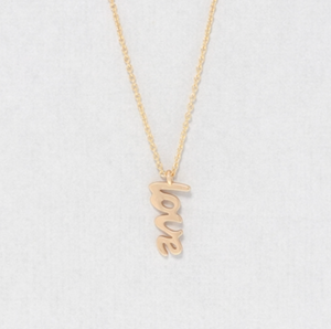 Dainty Love Charm Necklace