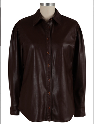 HENRIETTA BUTTON DOWN W/ PLEATED SLEEVE By KUT FROM THE KLOTH