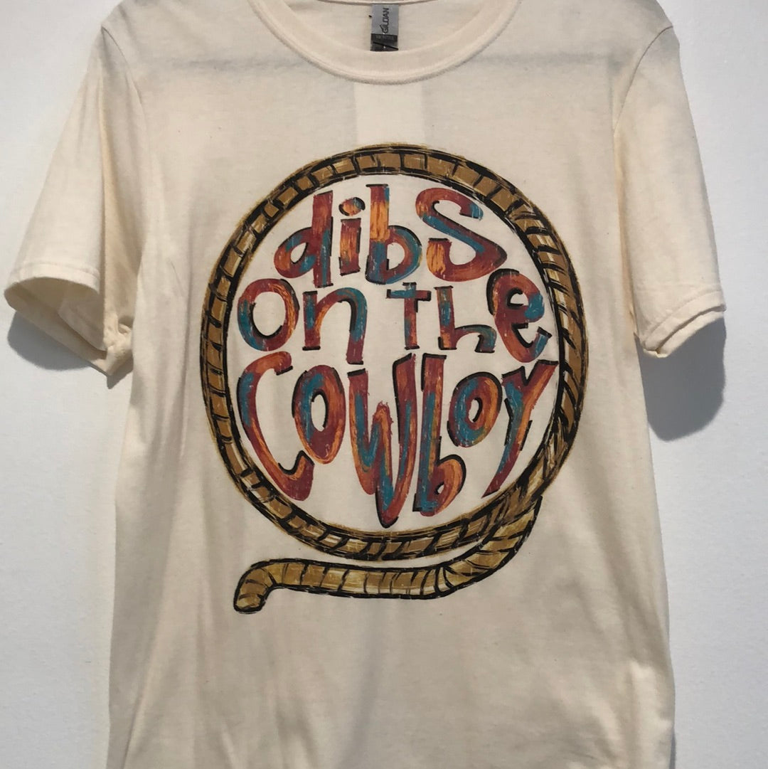 DIBS ON THE COWBOY TEE (S-2xl)